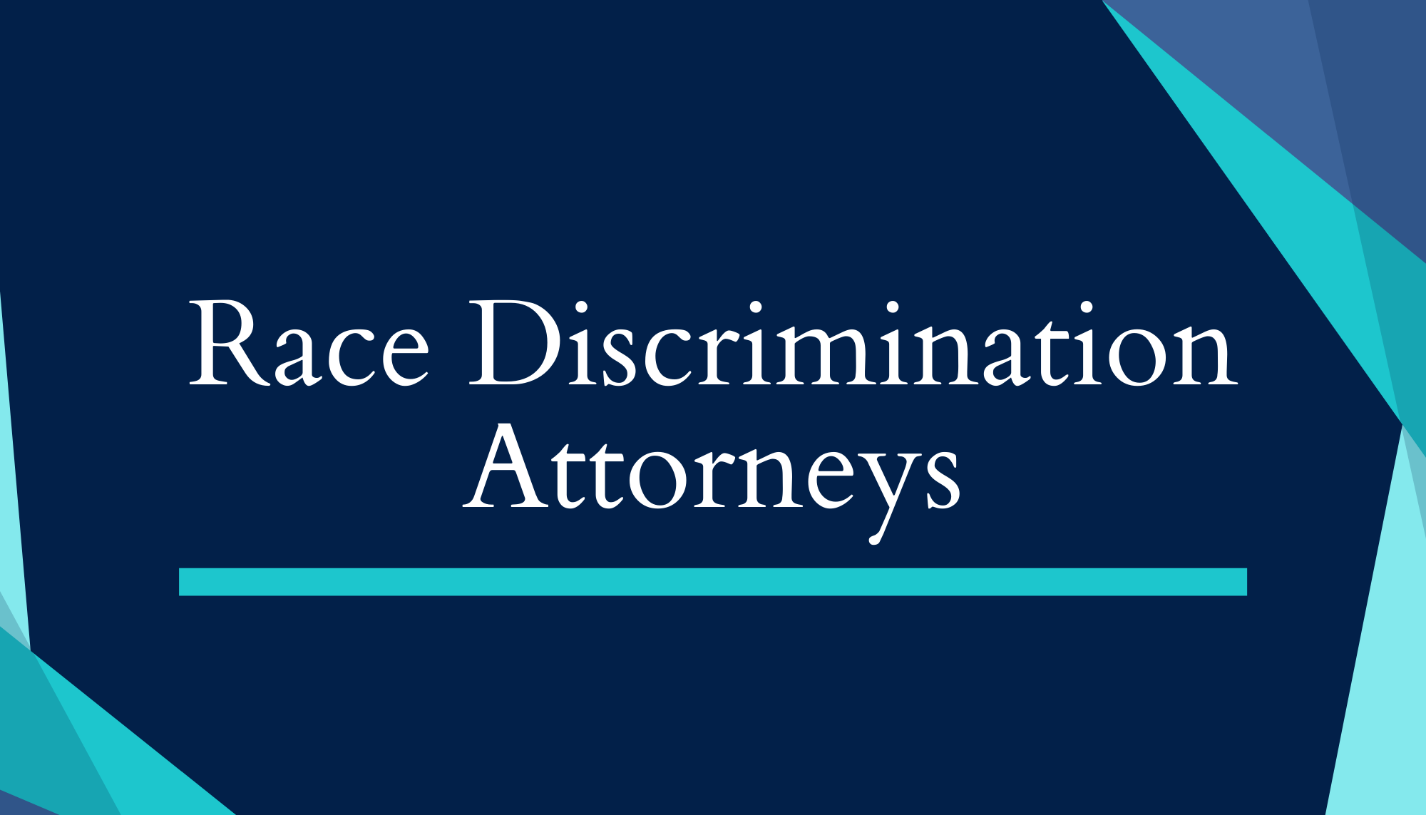 Race Discrimination Attorneys