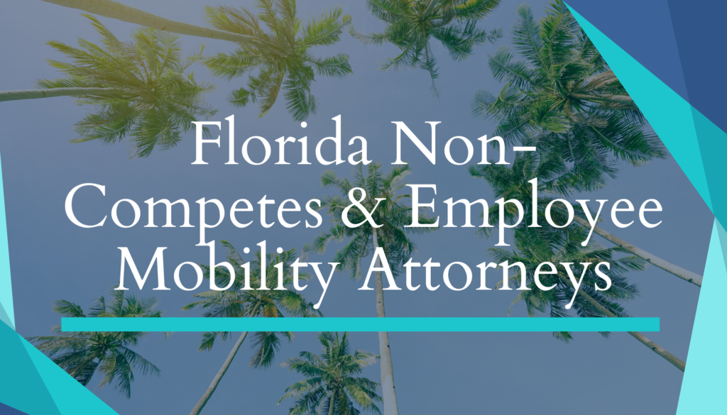 Florida Non-Competes & Employee Mobility Attorneys