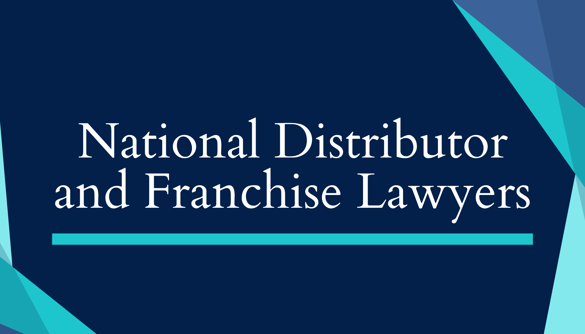 Franchisors and Franchisees Attorneys